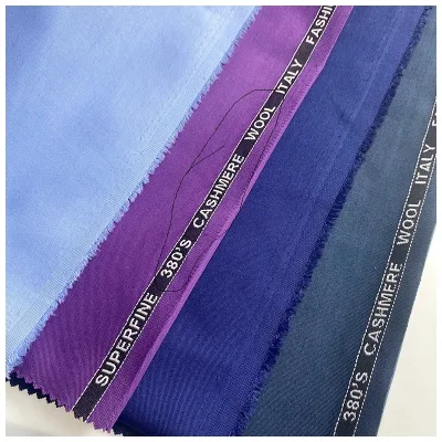TR Suiting Woven Twill Muslim Arabic Indonesia Polyester Viscose Plain Dyed Soft Medium Weight Garment Thobe Fabric for Men