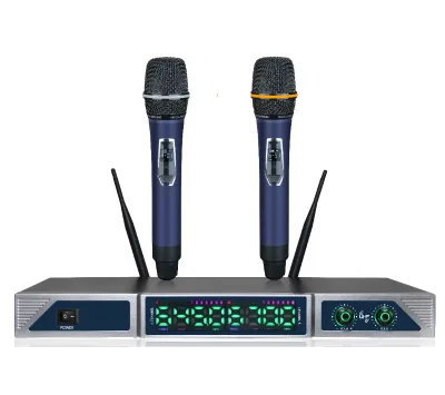 MF-338 New Microphone Wireless Professional UHF True Diversity Wireless Microphone