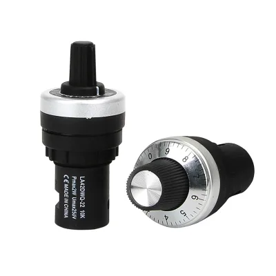 LA42DWQ-22 22mm Mounting Hole 5k 10k Rotary Potentiometers