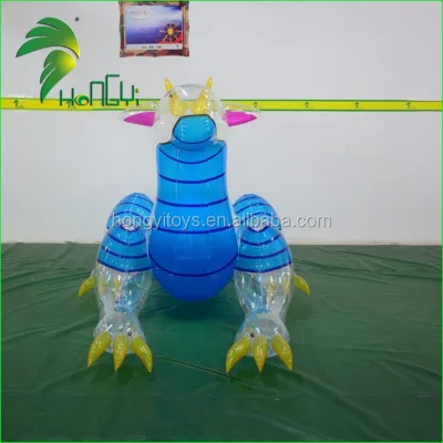 Giant PVC Inflatable Transparent Dragon,Attractive Design Advertising Inflatable Animal Sex Toys Character