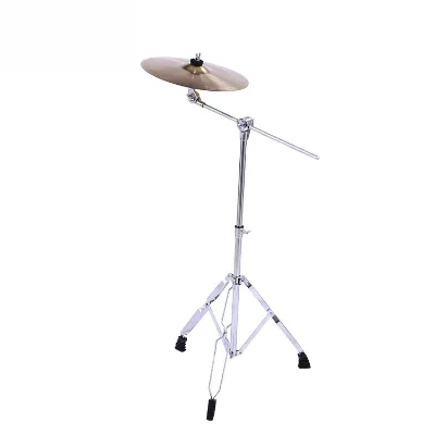 Double-Leg Angled Section Straight and Angled Dual-Use 22mm Diameter Adjustable Height Cymbal Stand for Drums Percussion