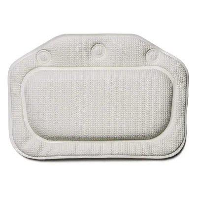 PVC Bath Pillow Home & Garden Bathroom Bathtub Pillow Bathtub Headrest Suction Cup Waterproof Bath Pillows Bathroom Products