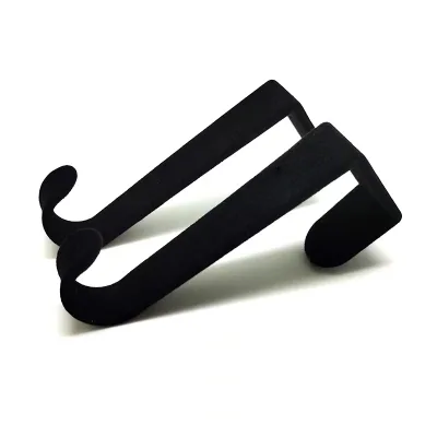 Heavy Duty Velvet Behind Door Hooks with Strong Load Bearing Multi-Color for Bedroom Bathroom Kitchen