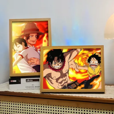 Anime Manga Design Home Decor Picture Frame for Lighting Photo Display