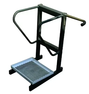 Durable Steel Frame Golf Club Storage Rack Golf Cart Bag Rack Single Bag Golf Racks