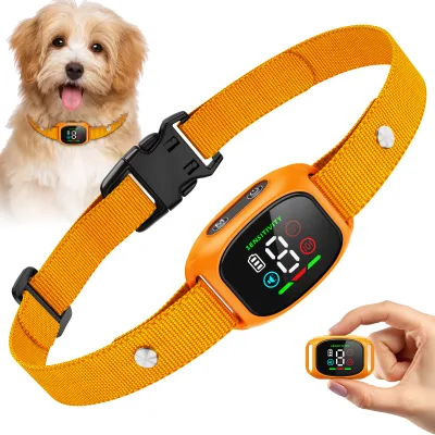 Sensor Anti Bark Dog Collar with Vibration Mode for Small Dogs Auto Bark Control Device