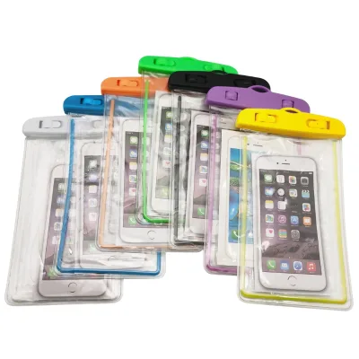 Wholesale Pvc With Luminous Underwater Swimming Waterproof Bag for Mobile Phone