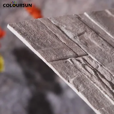 Veneer Stone Effect Ultra Thin Modified Clay Material Soft Flexible Tile Modified Clay Veneer Flexible Cladding Soft Stone