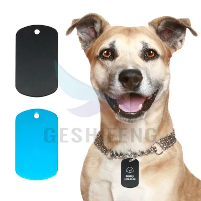 New Style Custom Fashion Pet Supplies Stainless Steel Dog Cat Id Tags High Quality Color Metal Dog Tags