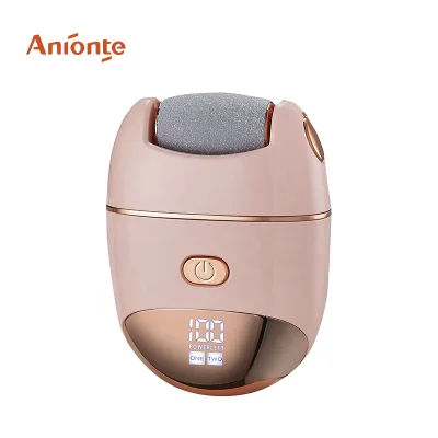 ANIONTE LED Rechargeable Electric Callus Remover Vacuuming Dead Skin 3 Interchangeable USB Lithium Battery
