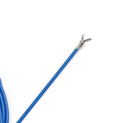 Disposable Flexible Endoscopic Medical Equipment with Rotatable Hemoclip Manual Power Source