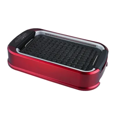 Contact Raclette Machine Standing Vertical Hot Pot Skewer Rotary Chicken Pan Griddles Bbq Electric Smokeless Korean Grills