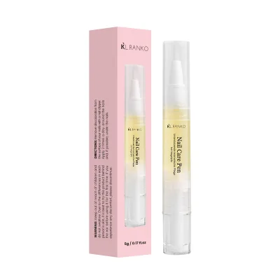 OEM Organic Nail Growth Oil for Strength Moisture Nail Care Blend Pen With Jojoba Argan Coconut Nourishing Oils Oil for Cuticle