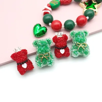 L Christmas Gift Mixed DIY Acrylic Loose Beads Handmade Keychains Phone Chains Jewelry Accessories Beading Pen Materials