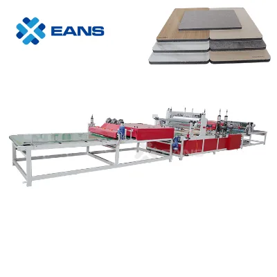Plastic WPC PVC Foam Board Panel Sheet Wrapping Laminating Machine