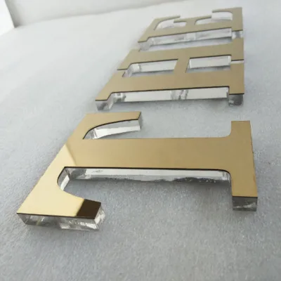 Custom Made 3D Plastic Acrylic Laser Cut Letters Metal on Alphabet Acrylic Letters
