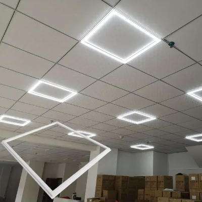 Wholesale Oled Light Panel Flexible 3 Types Installation Led Panel Grille Light Aluminum Frame Light