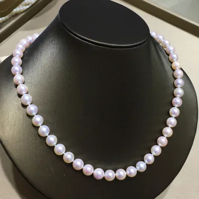 Wholesale Freshwater Other Cultured Pearls Necklace High Quality AAA White Pearls 3-4mm Rhodium Plated Trendy Loose Pearls for