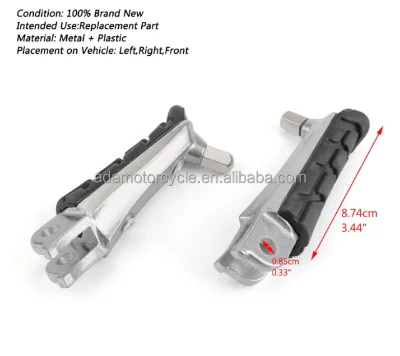 High-Performance Original Front Foot Pedal for CB600F HORNET 250 600 CBR600F NC700 Motorcycle Stainless Steel Cable Plastic