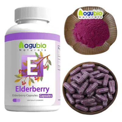 Factory Price Benefits Organic Elderberries Gummies