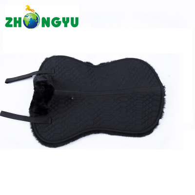 Lambskin for Genuine Merino sheepskin horse Manufacturer Custom wholesale equestrian saddle Pad