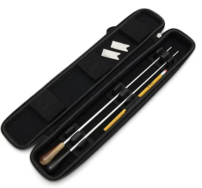 Custom Zipper Cover Hard Protective Carry Storage Musical Baton EVA Instrument Case Bag