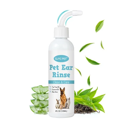 Pet Ear Cleaner Dog Ear Drops Cleaning Solution Ear Odor Relief Professional Deep Cleaning Ear Odor Deodorizing Solution