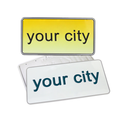 Change Car Number Plate Custom Logo Aus Australina Licence Plate
