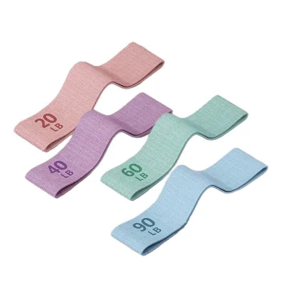 Yoga Elastic Bands Fitness Elastic Straps Hip-Straightening Bands Pull Straps for Leg Training Buttock Strength Exercises