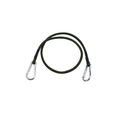 Outdoor Bungee Cord with Carabiner, Heavy Duty Bungee Cord, Elastic Elastic Packing Rope Straps for Outdoor, Luggage, Bike Rack