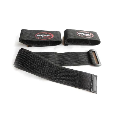 Nylon Elastic Un-napped Loop Band Stretch Hook and Loop Tie Strap