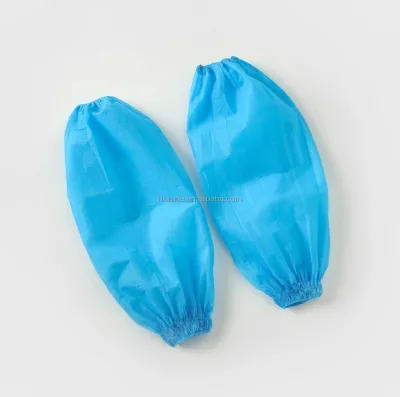 Wholesale Hongrui HR046 PP Disposable Breathable Eco-Friendly Arm Covers Sleeve Cover Non-woven for Daily Household Industrial