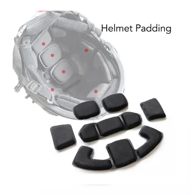 Adhesive Removable Adjustable Outdoor Helmet Pads Internal Foam Protective Cushion Accessories Motorcycle Helmet Liners