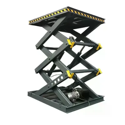 EXW Electric Hydraulic Fixed Scissor Lift Platform Loading Dock Leveler Goods Lifting Equipment for Warehouse Factory Workshop