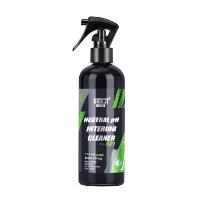 HGKJ S21 Neutral pH Car Cleaning Interior Parts Plastic Refreshing Liquid Leather Repair Dry Foam Cleaner Spray Foaming Agent