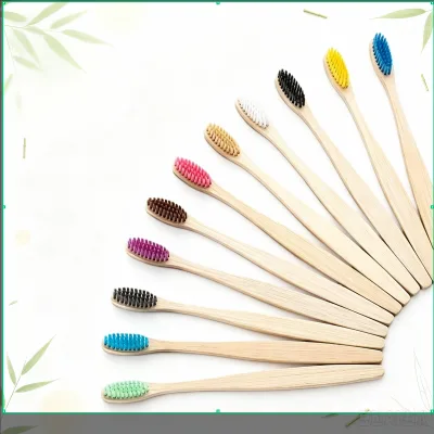 Disposable Soft Bristles Eco-Friendly Natural Toothbrush SetSoft Handle Factory Direct Customizable Logo for Hotel