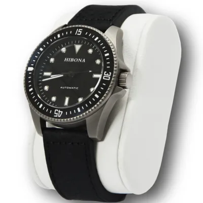 Real Titanium Mechanical Mens Mechanical Custom Diver Watch 300 Meters Water Proof Timepieces