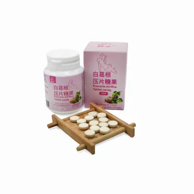 New White Kudzu Root Tablets, Authentic Plant Extract, Easy to Absorb, Portable Bottle