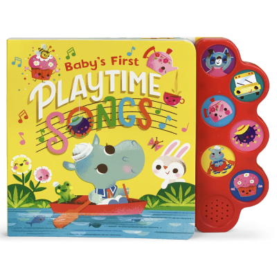 Sound Book Factory High-quality Baby First Playtime Interactive Song Books With 6 Sing-along Tunes