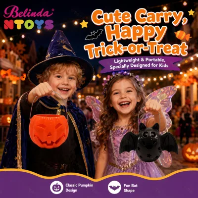 Belinda Halloween Decor Pumpkin Lantern Decoration Halloween Toys for Kids Halloween Jack-o'-lantern Holiday Supplies for Part