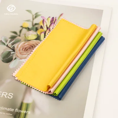 High Quality Microfiber Eyeglass Cleaning Cloth with Customized Logo Microfiber Eye Glasses Cloth for Optimal Eyeglass Care