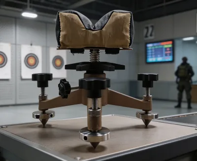 Innovative Metal Replaceable Feet System for Leveling Outdoor Shooting Accessories