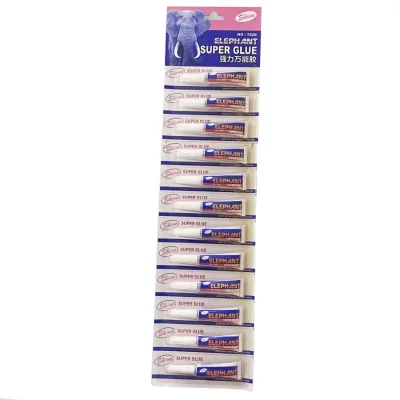 Student Fast Dry Adhesive Sealant High Quality Quick Bond Glue Support OEM Liquid Sticker for Metal Plastic Super Glue 3g