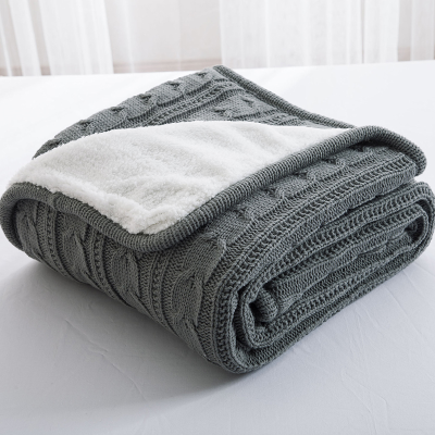 Knitted Throw Blanket for Comfort and New Style
