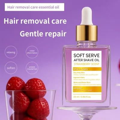 Custom After Shave Oil High Quality Soft Serve After Shave Oil,Gentle Shave-oil Moisturizer Prevent Ingrown Hairs & Dryness