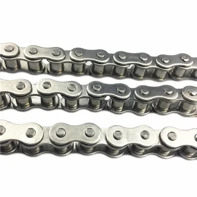 Nov Stainless Steel Roller Chain 08B Short Pitch Conveyor Chain Food Grade for Poultry Processing Machinery