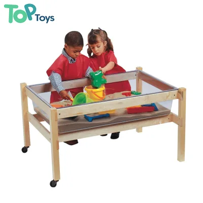 Montessori Sand Water Play Table for Toddlers Indoor Outdoor Classroom Activity Furniture for Kindergarten Preschool Bedroom Use