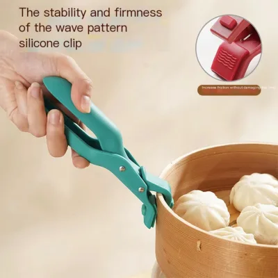 New Creative Household Silicone Clamp Kitchen Tools Anti-ironing Clamp Tray Picker Bowl Clamp Multi-functional Tray Picker