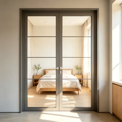Multi-layer sealed Casement Door Upgrades Noise Reduction Ability