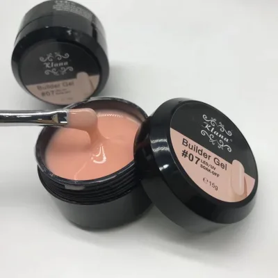 Best Selling Quick-Set Black Box  15g Builder Gel for Professional-Grade Nail Extensions